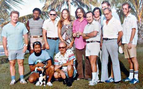 Kwajalein Photo Lab Group picture, Dec 1982
