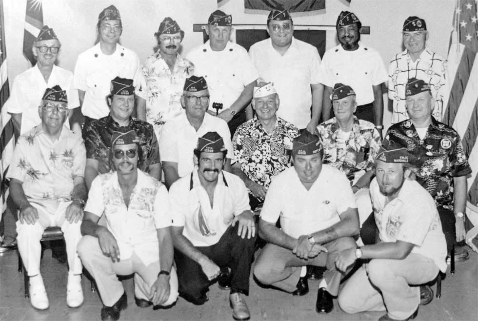VFW & American Legion Officers, Kwajalein, MI
