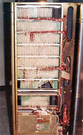 SEL 810A Computer backplane, Kwajalein, Computer Maintenance Shop