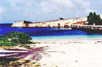 Concrete barge, Carlos Island, Kwajalein Atoll