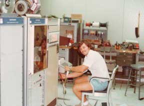 Jeremy Toby, Kwajalein, Computer Maintenance, 1974