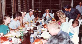 Pohnpei Crab dinner, Pohnpei, FSM, The Village