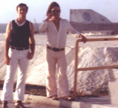 Shermie Wiehe & Dave Roderick, 1976, Kwajalein