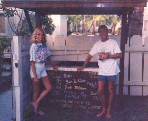 Grill enjoyment, Kwajalein, MI