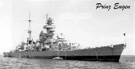 German Ship, Prinz Eugen, Kwajalein Atoll