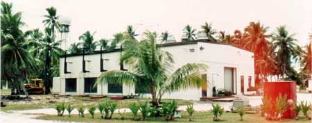 Carlos (Ennylabegan) island power plant, Kwajalein, MI