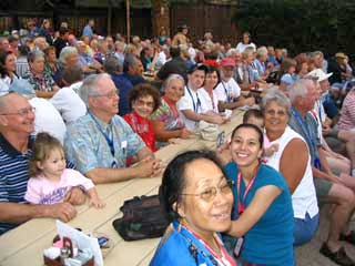 Kwaj Reunion 2008, Sunday, Aug 3, Flying W Ranch Dinner & Show Tour