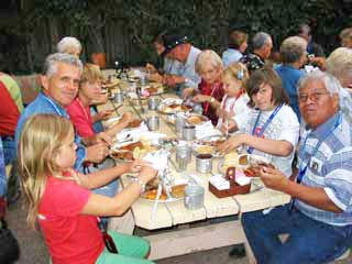 Kwaj Reunion 2008, Sunday, Aug 3, Flying W Ranch Dinner & Show Tour