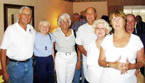 Carl & Claudine McGrew, Shirley Smith, Claude Greve, Dot 