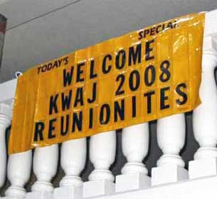 Welcome Sign - Kwaj 2008 Reunionites