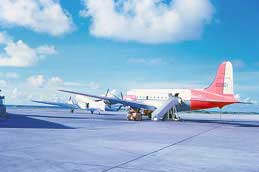 DC-6 Commuter/ Cargo Plane - 1960s, Kwajalein, MI