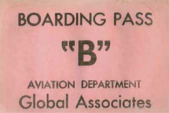 Boarding Pass - Kwajalein, MI, airport