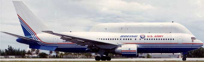 Boeing Missle Tracking Aircraft, Kwajalein