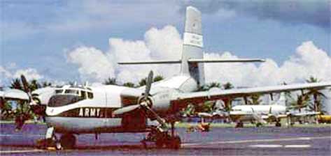 Caribou Aircraft, Kwajalein, MI