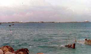 Delong Barge - Tropical Storm Alice, 1979