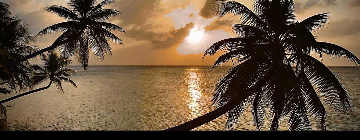 Kwajalein Lagoon Sunset