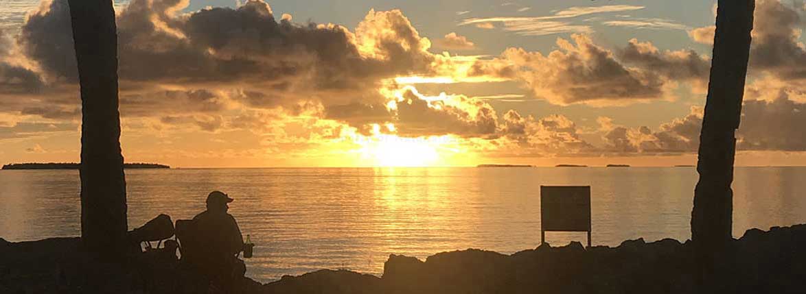 Kwajalein Lagoon Sunset