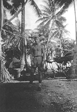 Fred Mainer - AOM 3c on Namur Island, Kwajalein 