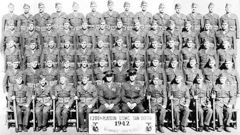 1200th Platoon, USMC, San Diego - 1942