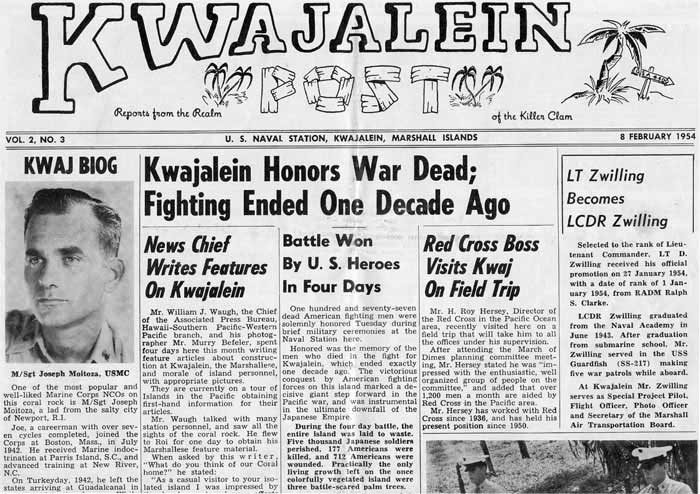 Kwajalein Post Newspaper