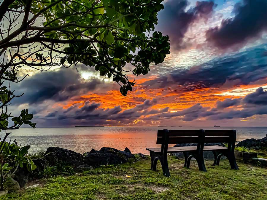 Kwajalein Sunset - Emon Beach