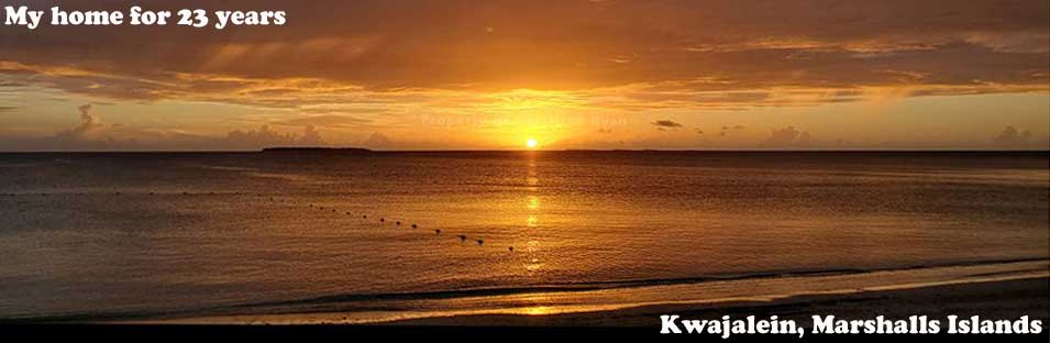 Kwajalein Sunset, Emon Beach