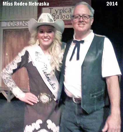 Shermie with Miss Rodeo Nebraska 2014