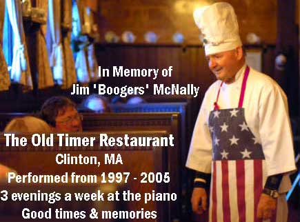 Jimmy McNally, Clinton, MA - Old Timer Restaurant